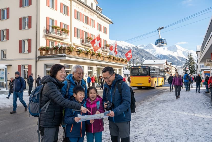 Family-friendly 3-day Davos: gentle mountains, lake time & alpine gardens