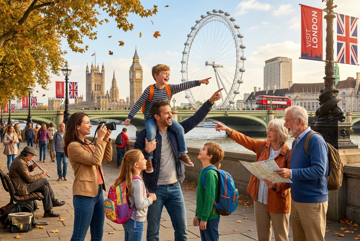 Family-friendly 3-day London itinerary — museums, Harry Potter, parks & river fun