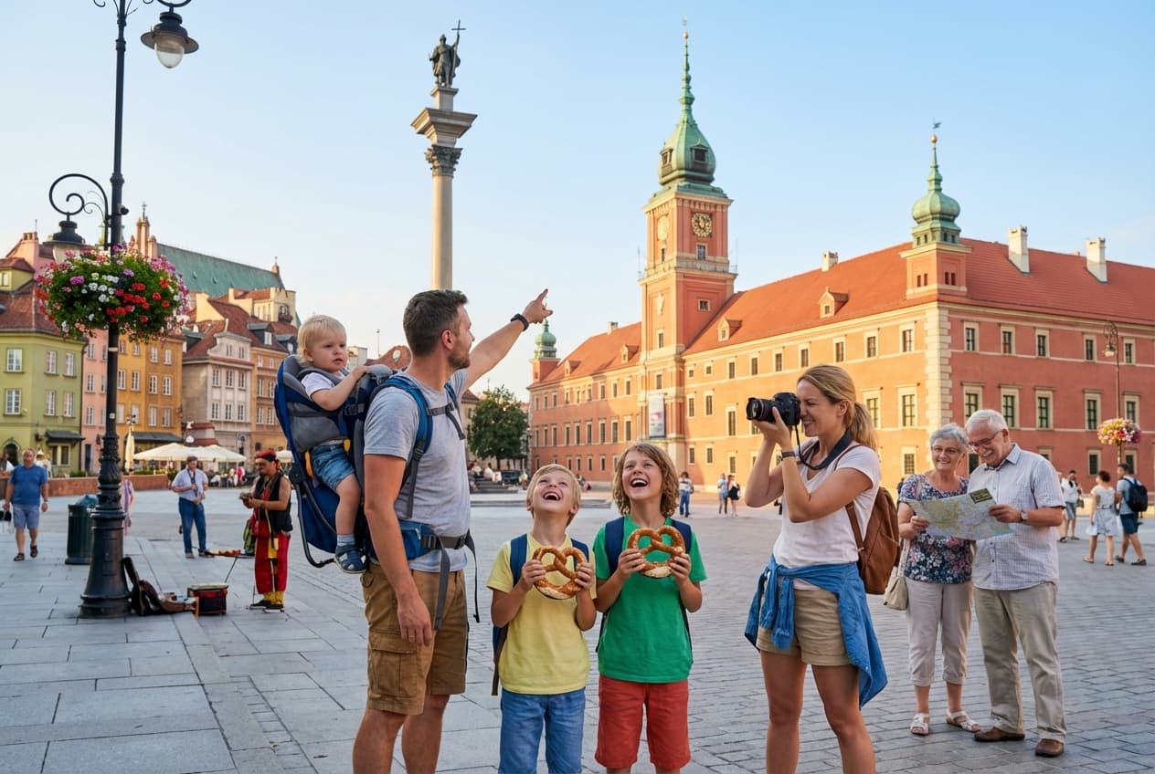 Family-friendly 3-day Warsaw: parks, science, animals, and gentle pacing