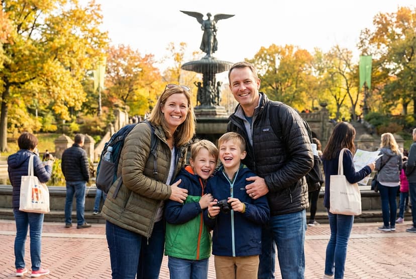 Family-Friendly December Day in NYC — 18th & 50th Birthday Celebration