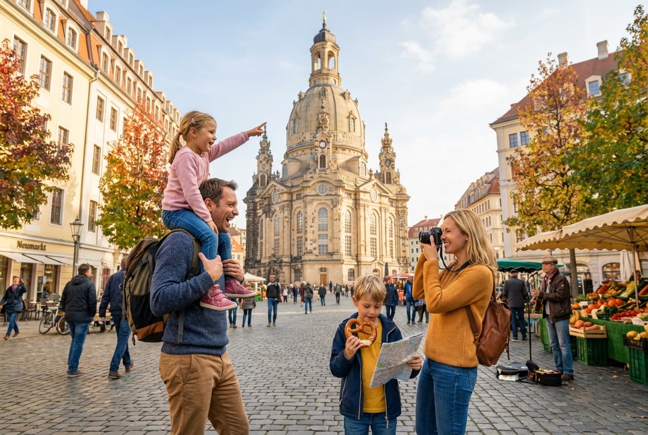 Family-friendly one-day Dresden: parks, animals, hands-on science