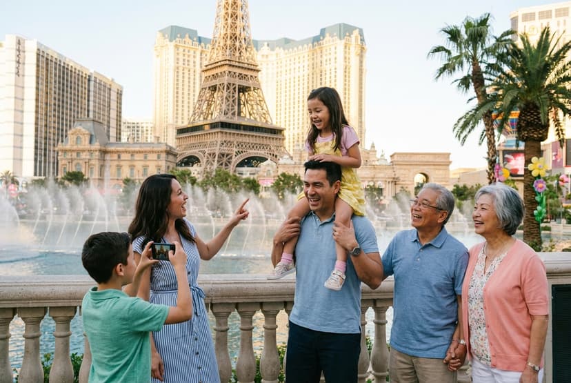 Family-Friendly One-Day Las Vegas (Spring)