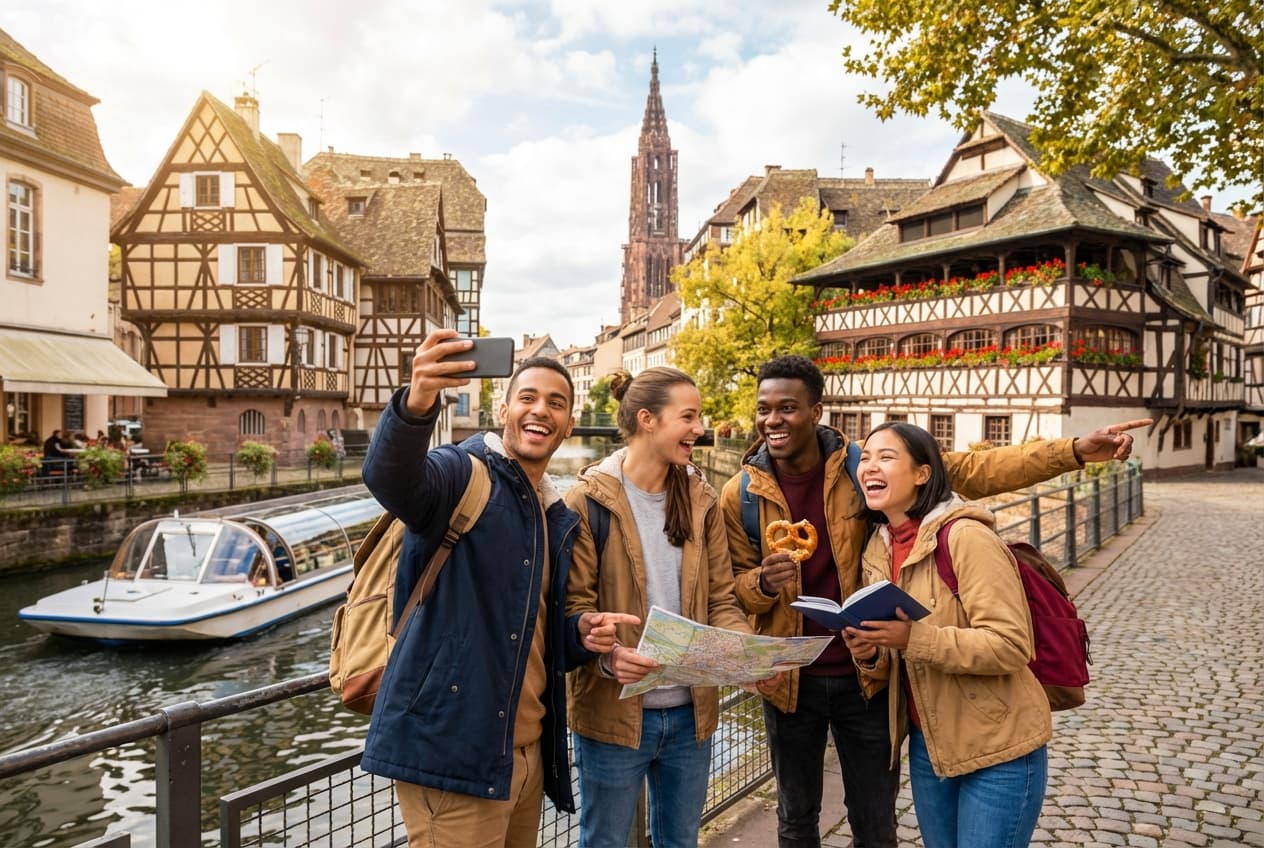 Friends' 3-Day Fun & Vibrant Strasbourg Weekend