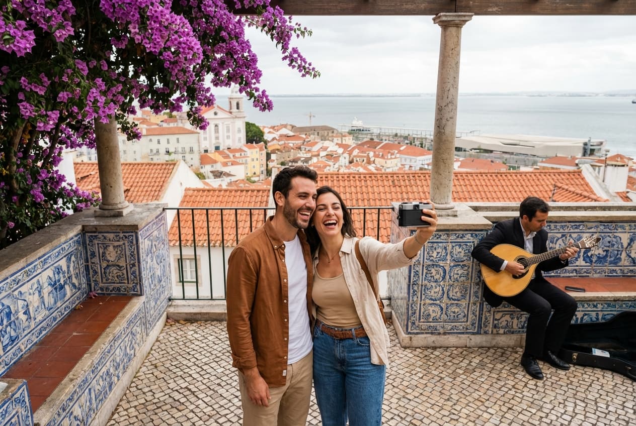 From Lisbon: Sintra Highlights — Pena, Regaleira & Monserrate (Couples)