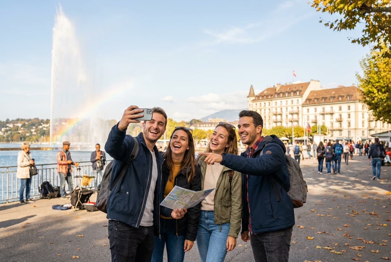 Geneva in 48 Hours — Lake Days & Lively Nights (Friends Edition)