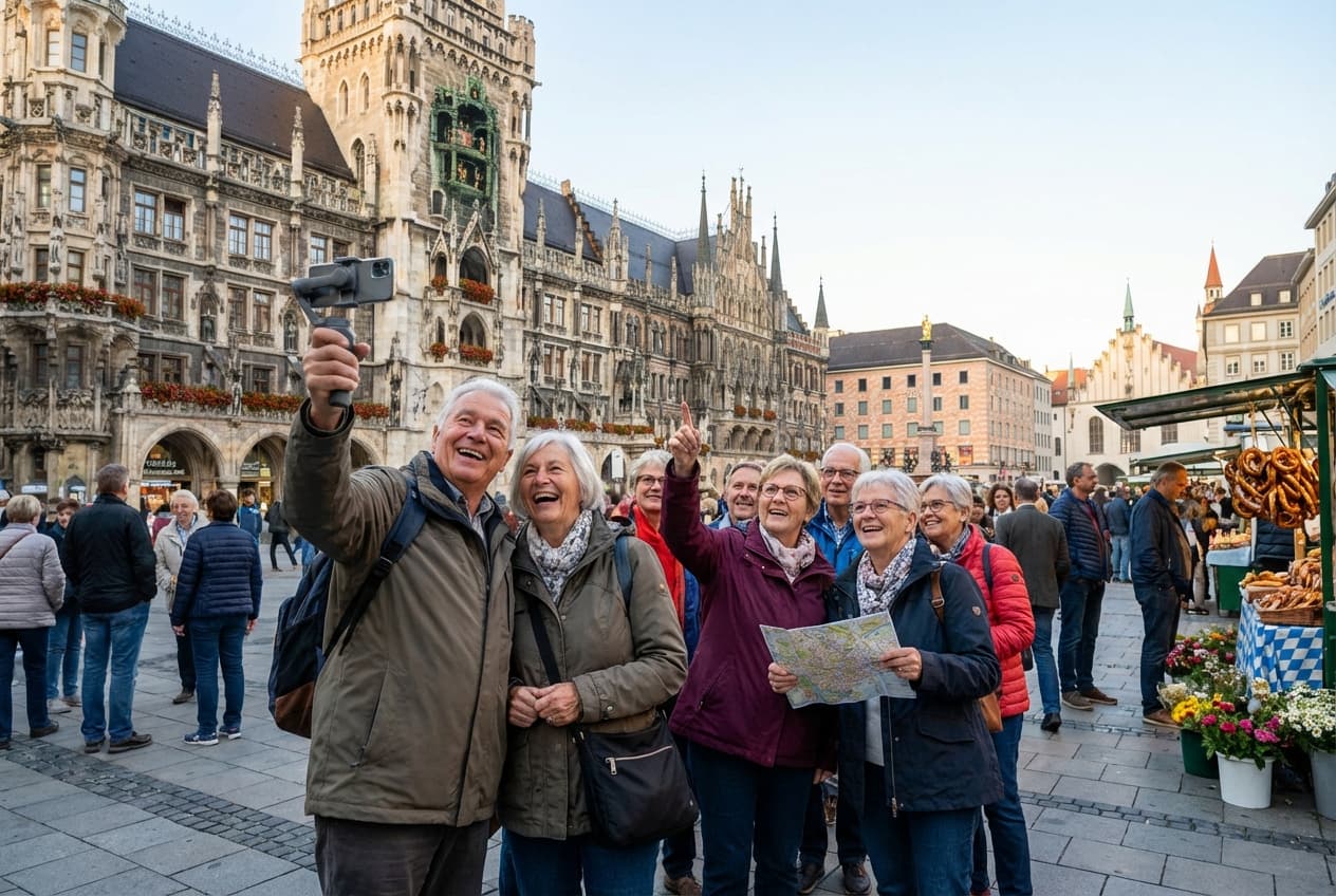 Gentle 1‑Day Munich: Comfortable Spring Day for Seniors