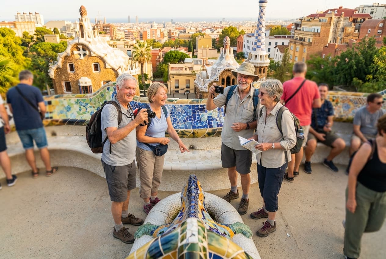 Gentle 2-Day Barcelona for Seniors (May — Spring)