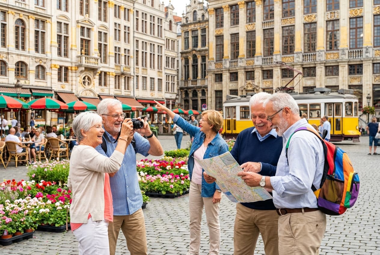 Gentle 2-Day Brussels Itinerary for Seniors (Spring)