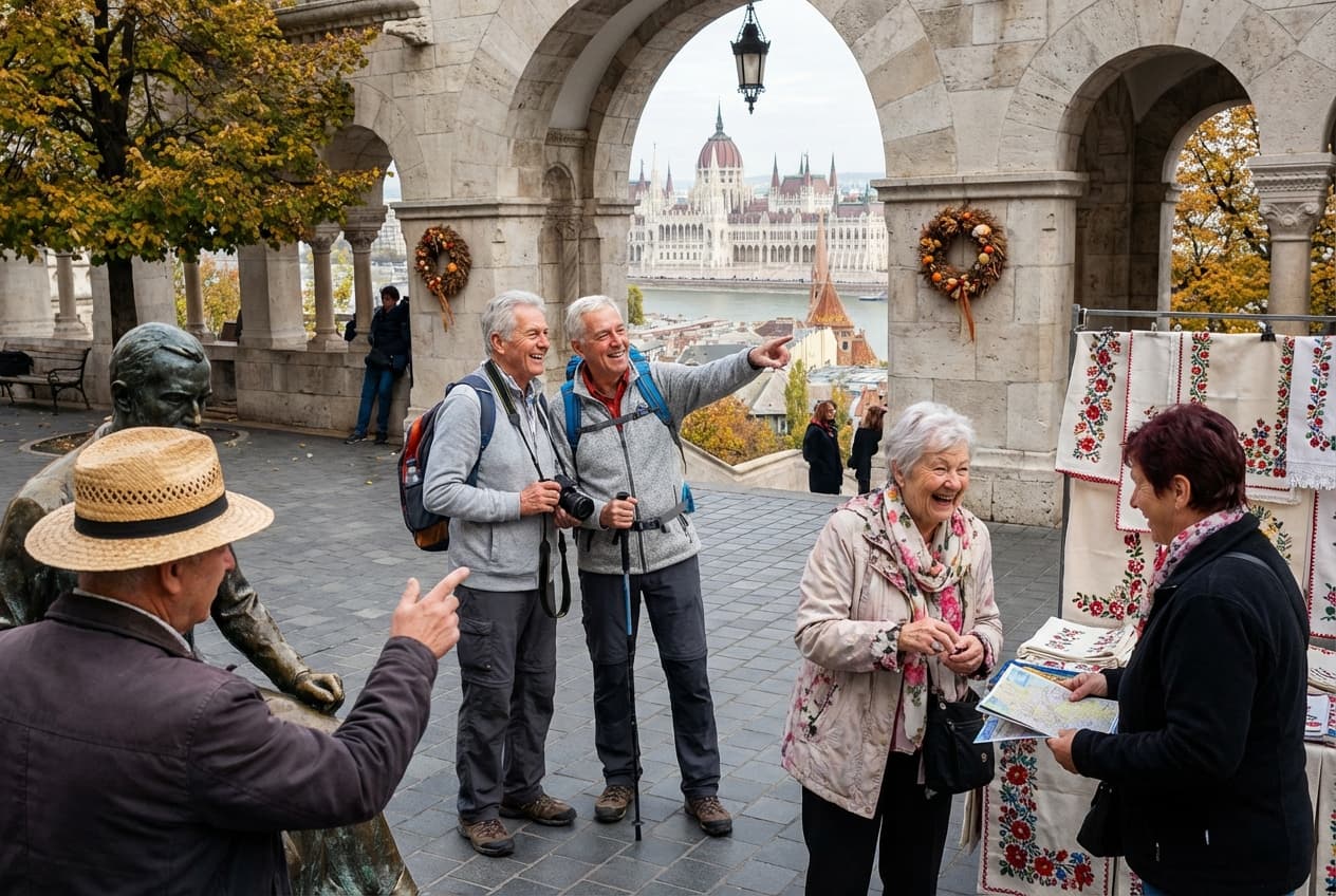 Gentle 2-Day Budapest for Seniors — River views, thermal comfort, and relaxed culture