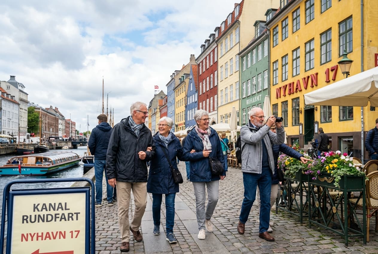 Gentle 2-Day Copenhagen for Seniors (Autumn)
