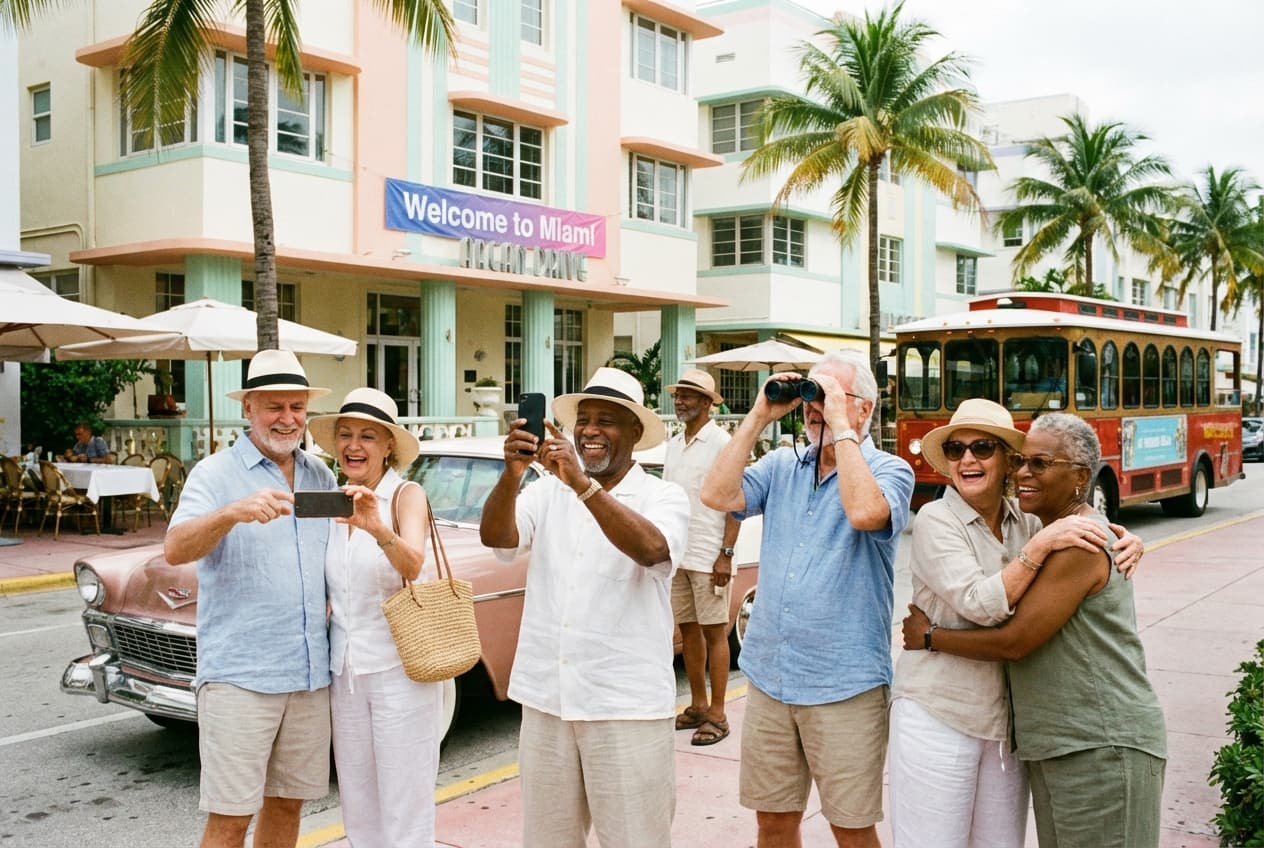 Gentle 2-Day Miami Itinerary for Seniors (March)