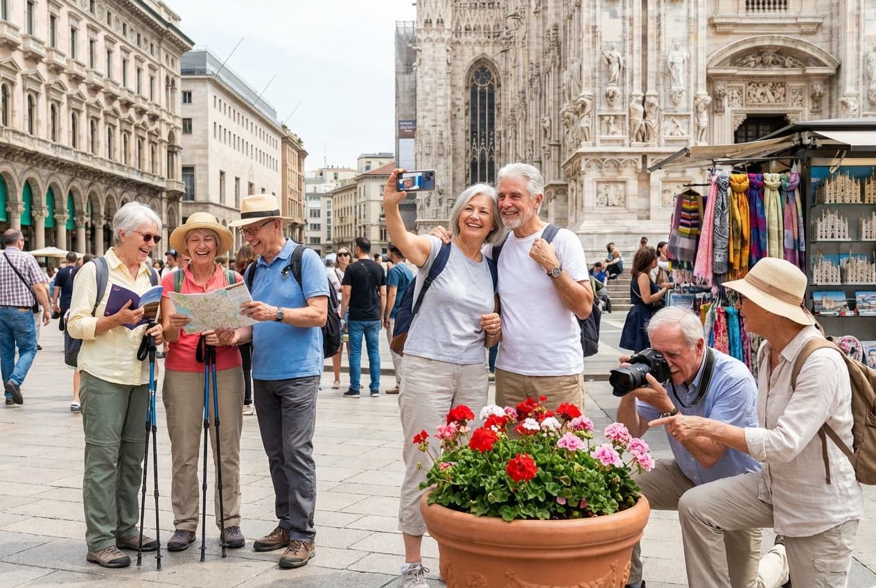 Gentle 2-Day Milan for Seniors — Spring (May)