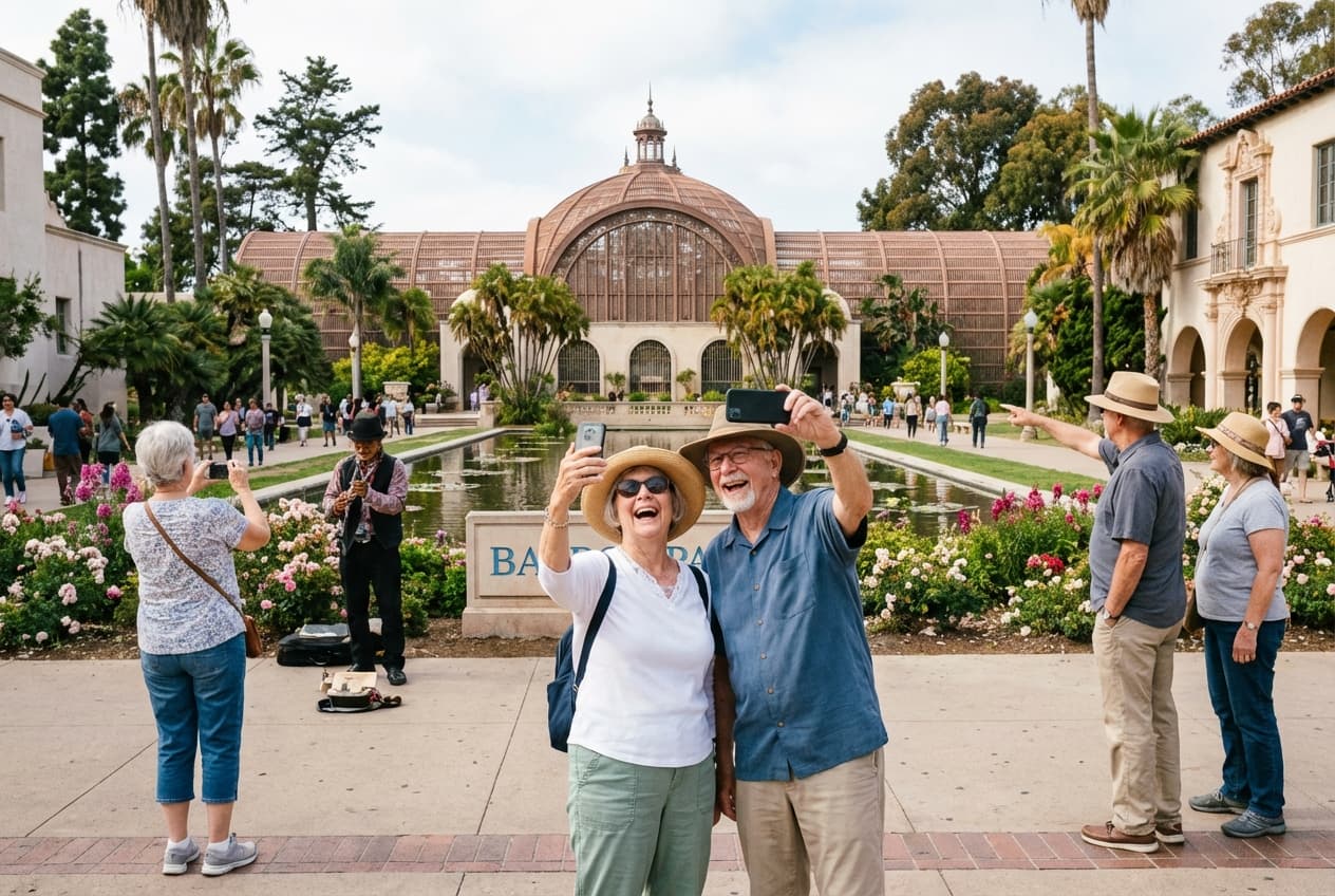 Gentle 2-Day San Diego Visit for Seniors (Spring)