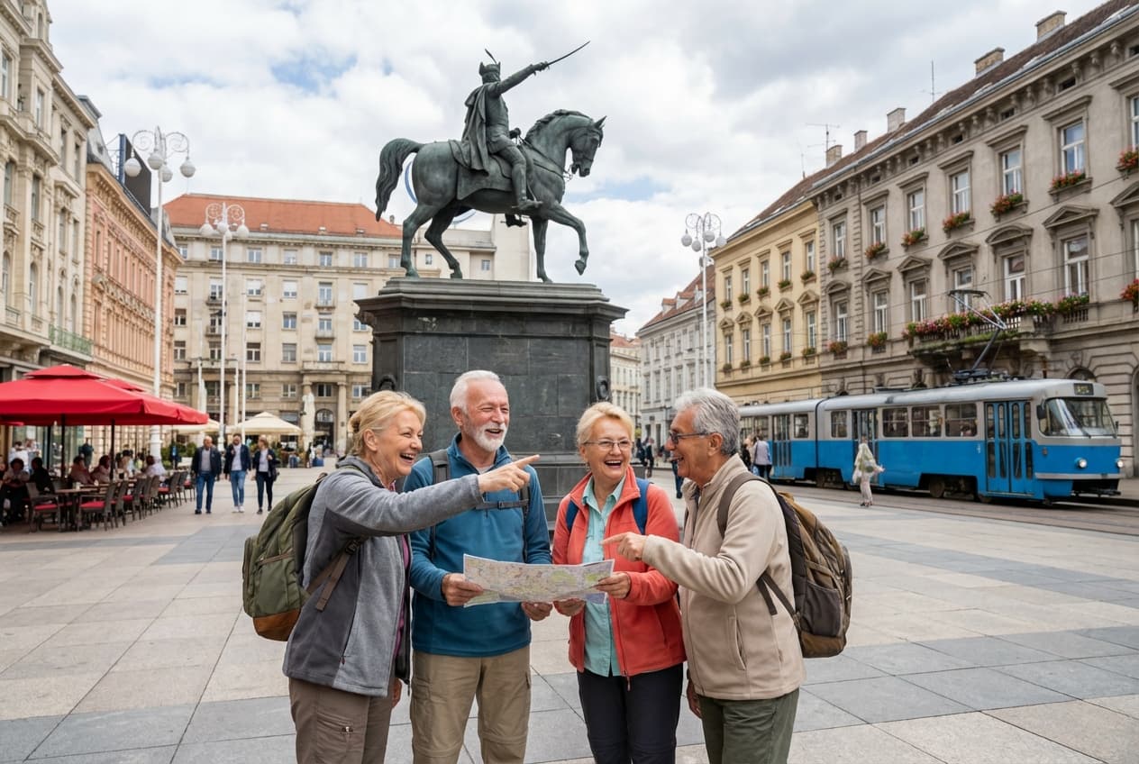 Gentle 2-Day Zagreb Visit for Seniors (Spring)