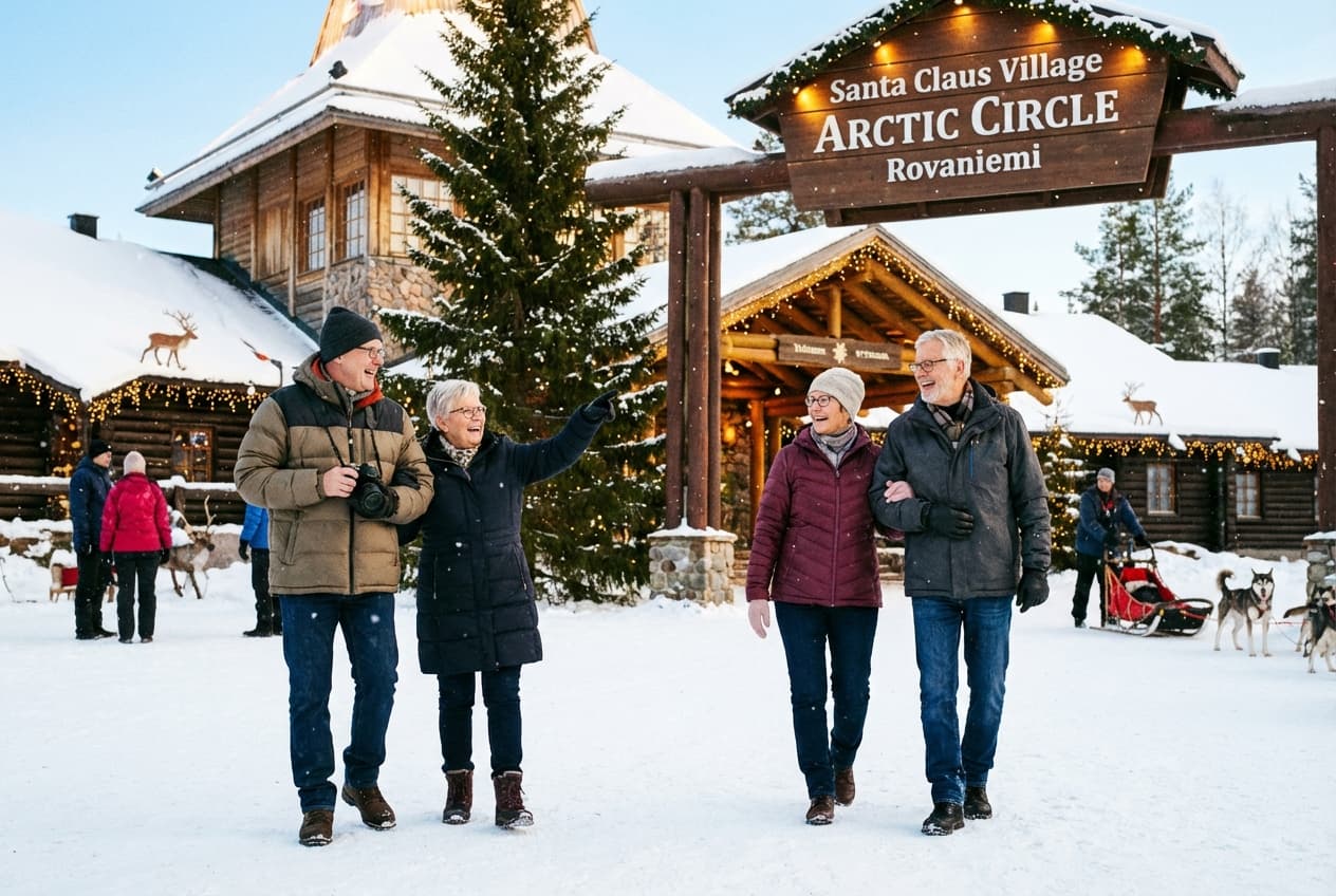 Gentle 2‑Day Rovaniemi for Seniors — Summer (July)
