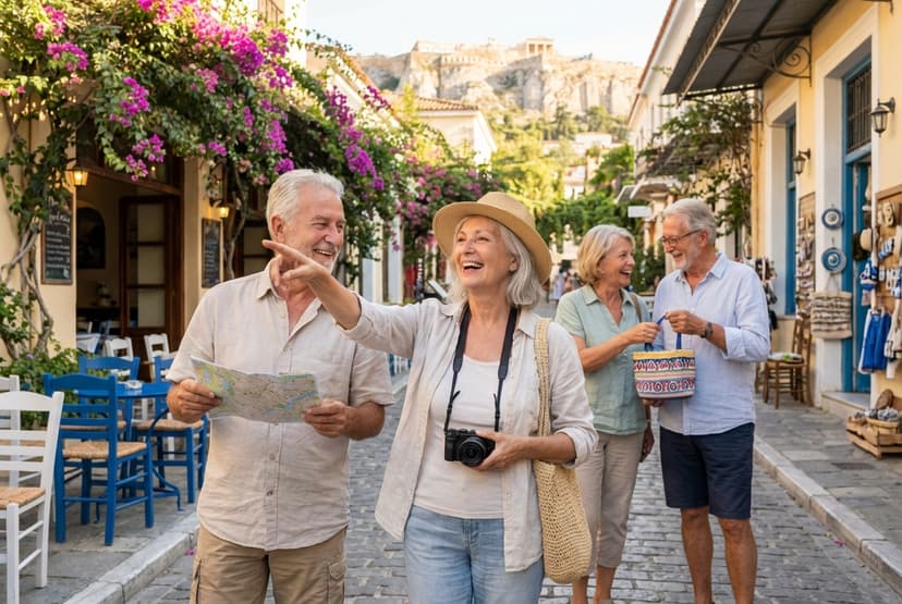 Gentle 3-Day Athens for Seniors (Spring)