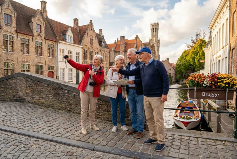 Gentle 3-Day Bruges for Seniors — Comfortable, Accessible, & Relaxed