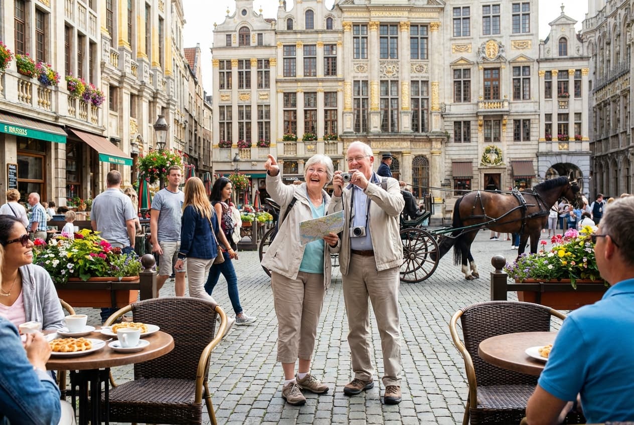 Gentle 3-Day Brussels for Seniors — Comfortable, Accessible, Cultural