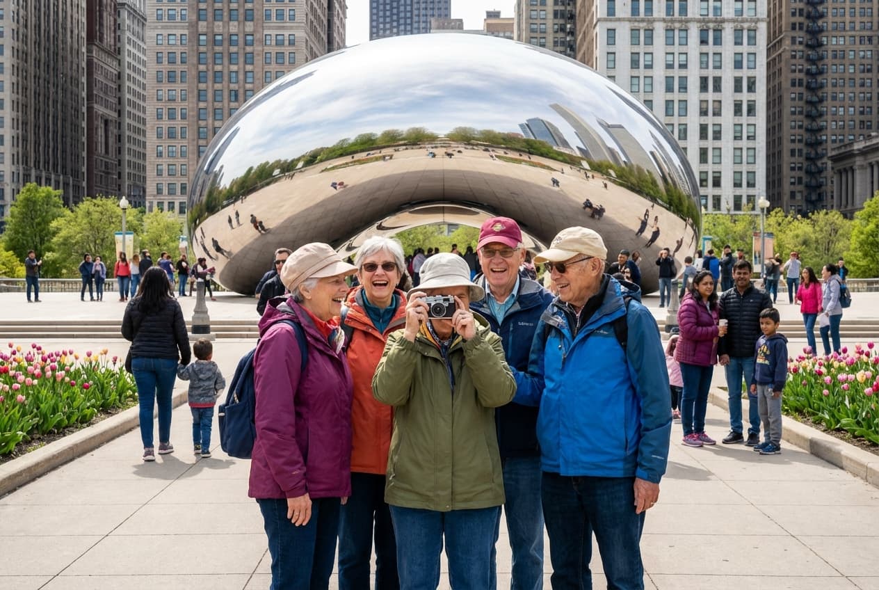 Gentle 3-Day Chicago Tour for Seniors — Comfortable, Accessible, and Scenic