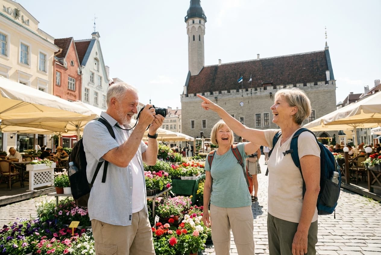 Gentle 3-Day Tallinn Visit for Seniors (June)