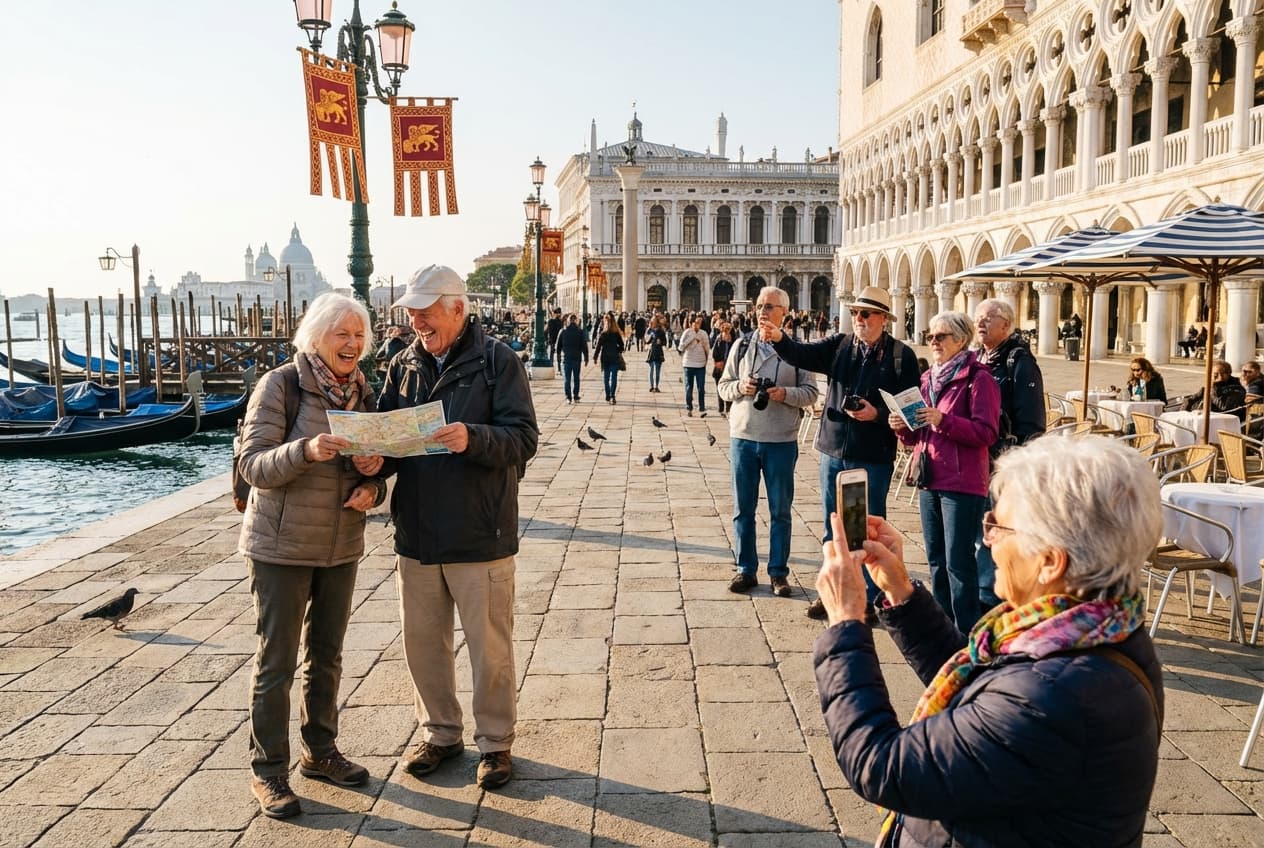 Gentle 3-Day Venice for Seniors — Comfortable, Accessible, and Relaxed