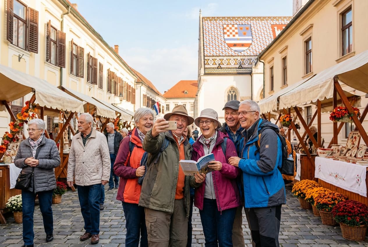 Gentle 3-Day Zagreb Visit for Seniors (Spring)