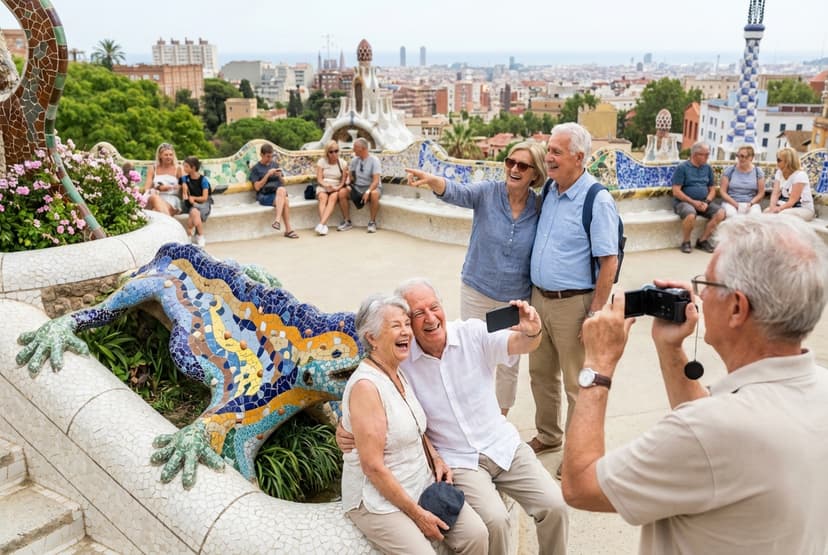 Gentle, Accessible 1-Day Barcelona for Seniors