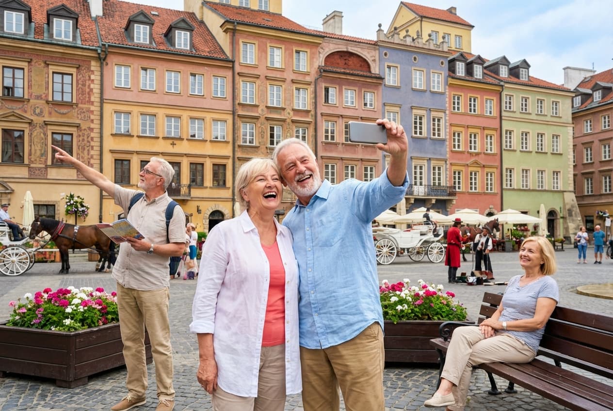 Gentle, Accessible 3-Day Warsaw for Seniors (May)