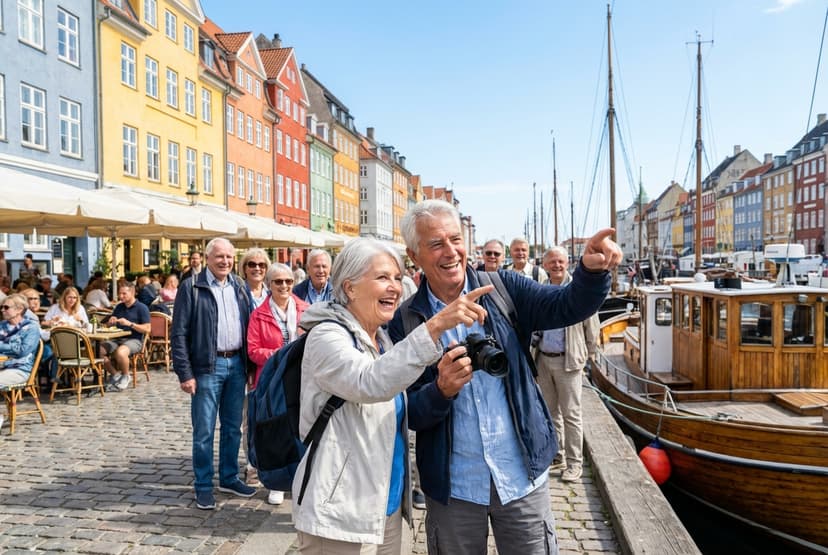 Gentle, accessible day in central Copenhagen (for seniors)