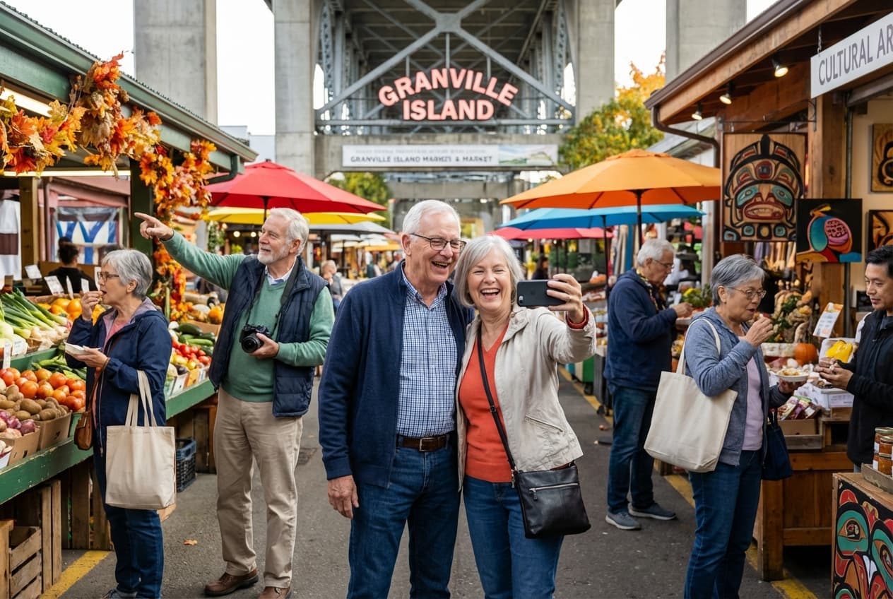 Gentle, Accessible Day in Downtown Vancouver & Granville Island
