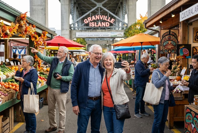 Gentle, Accessible Day in Downtown Vancouver & Granville Island