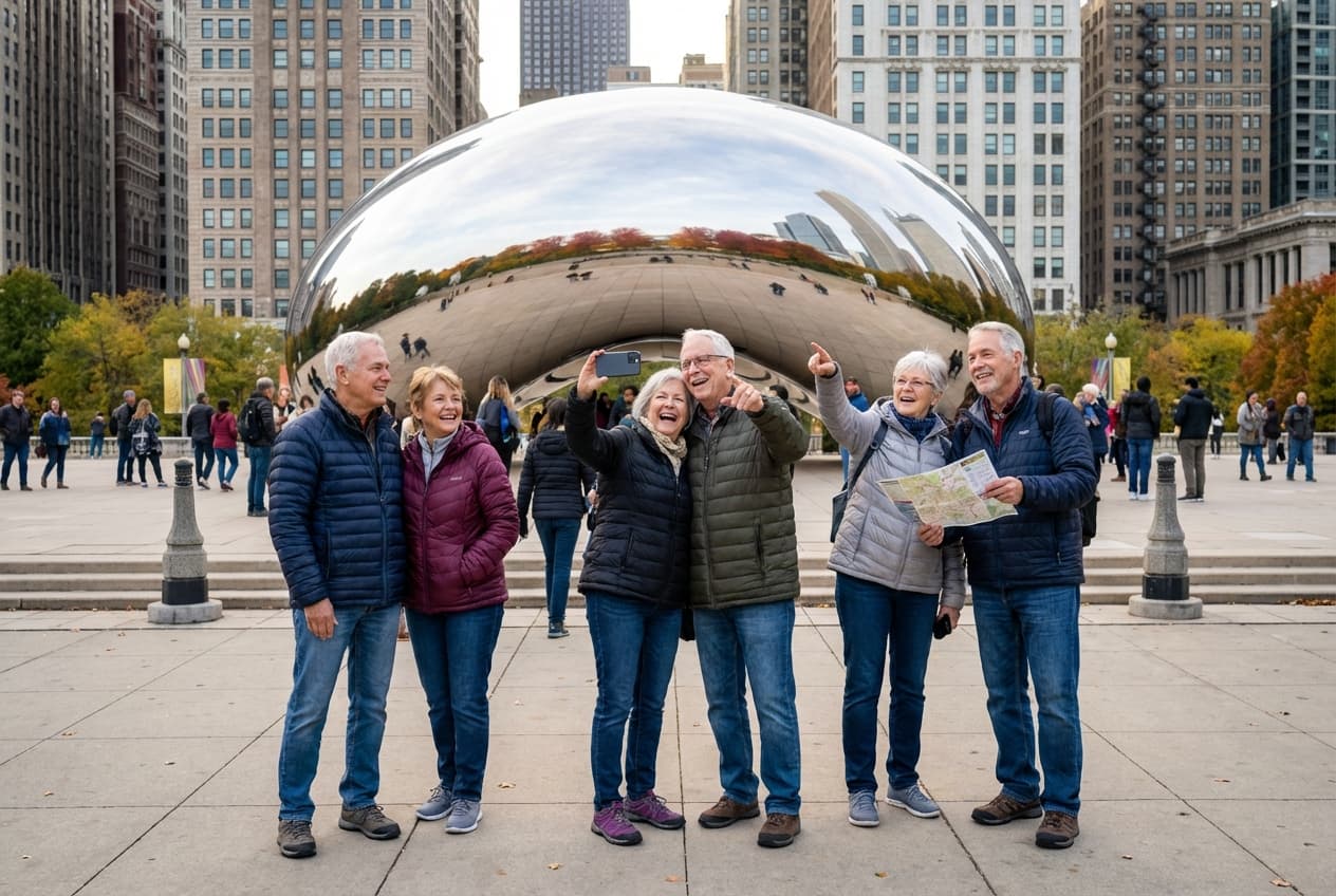 Gentle Chicago: Accessible 1-Day Autumn Itinerary for Seniors
