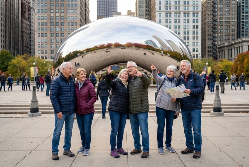 Gentle Chicago: Accessible 1-Day Autumn Itinerary for Seniors