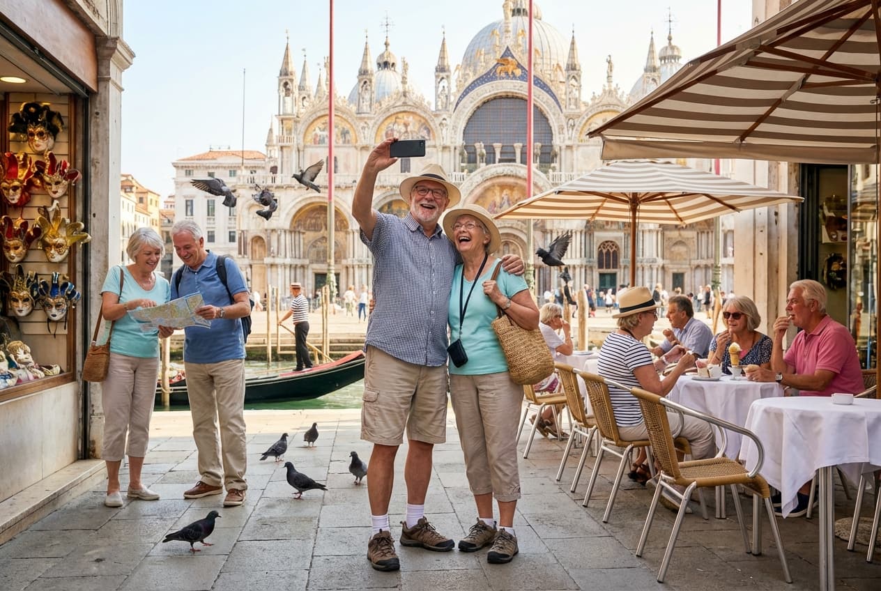 Gentle one-day Venice for Seniors — spring calm and comfort (May)