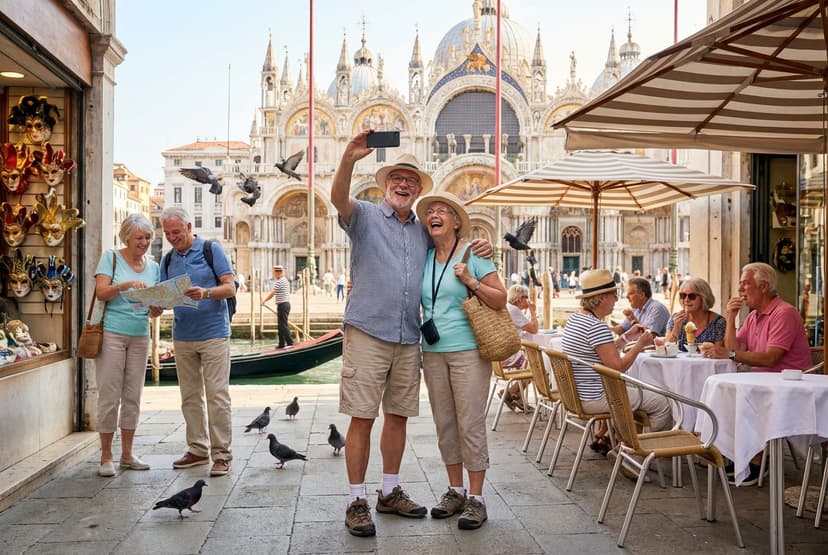 Gentle one-day Venice for Seniors — spring calm and comfort (May)