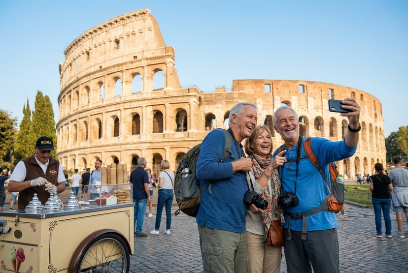 Gentle Rome: Accessible 1-Day Spring Itinerary for Seniors