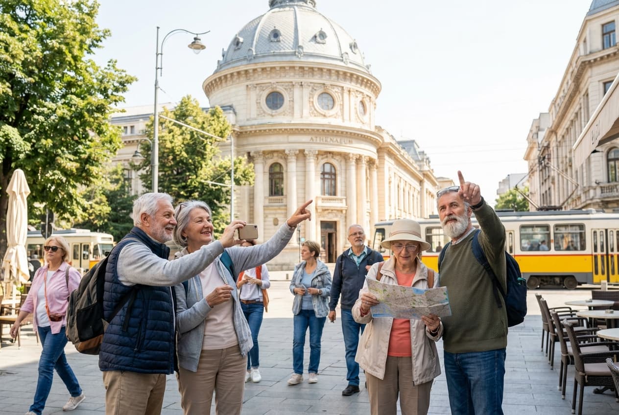 Gentle Spring Day in Bucharest — Senior-friendly cultural day