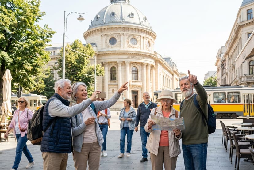 Gentle Spring Day in Bucharest — Senior-friendly cultural day
