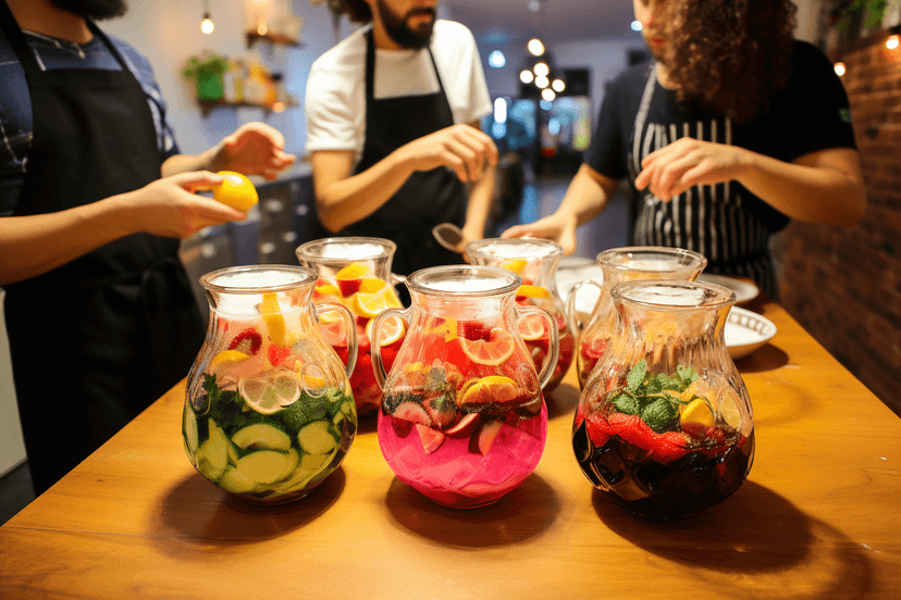 Hands-On Sangria & Tapas Cooking Class — Romantic Afternoon in Barcelona