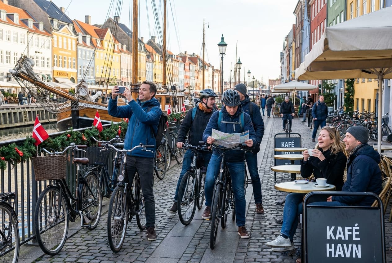 Harbor Ring & Forest Spokes — Pedal from Canals to Dyrehaven