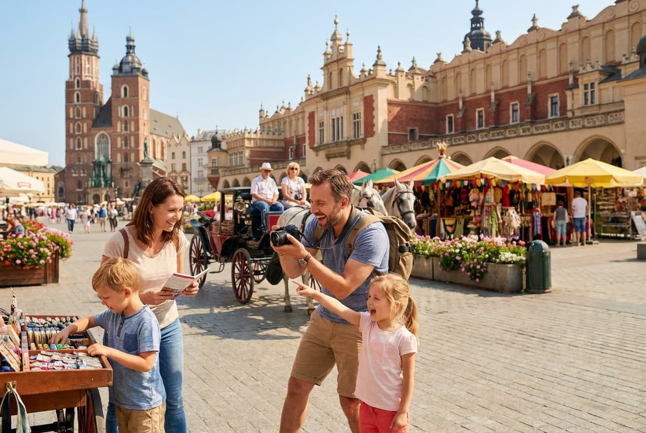 Kraków in 2 Days — Family-friendly, relaxed pace
