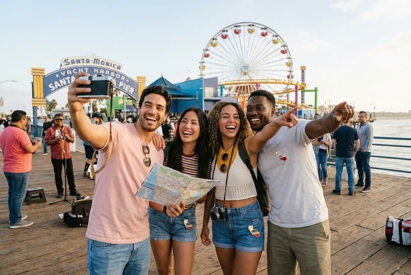 LA Friends Weekend: Food Halls, Bikes, Beaches & Live Music