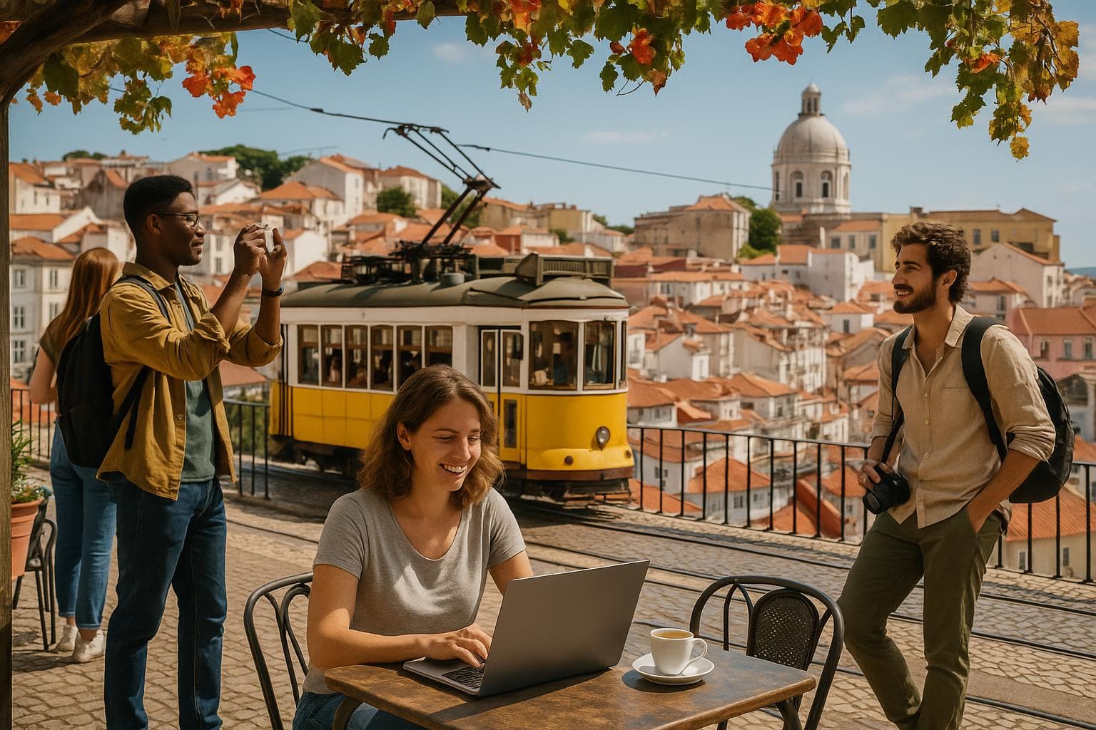 Laptop with a View: Miradouros & Tramline Cafés — 4 Days in Lisbon