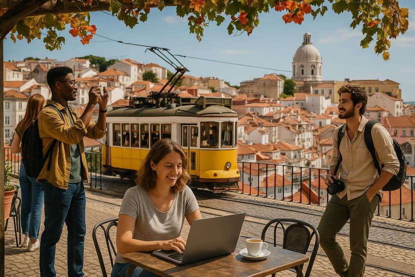 Laptop with a View: Miradouros & Tramline Cafés — 4 Days in Lisbon