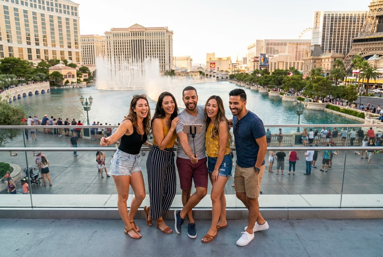 Las Vegas in a Day — Friends' Fun & Vibrant One-Day Adventure