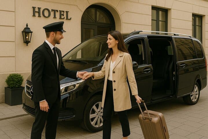 Lisbon Hotel → Humberto Delgado Airport — Premium Private Transfer