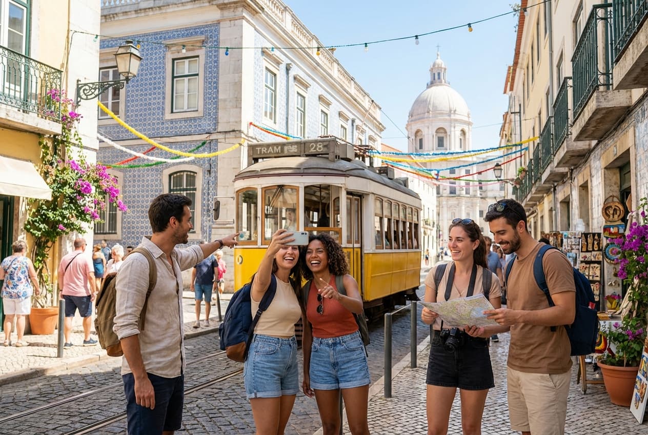 Lisbon in a Day — Friends' Fun & Vibrant Summer Day