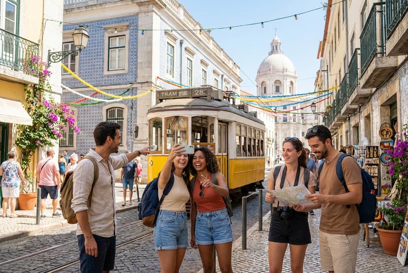Lisbon in a Day — Friends' Fun & Vibrant Summer Day