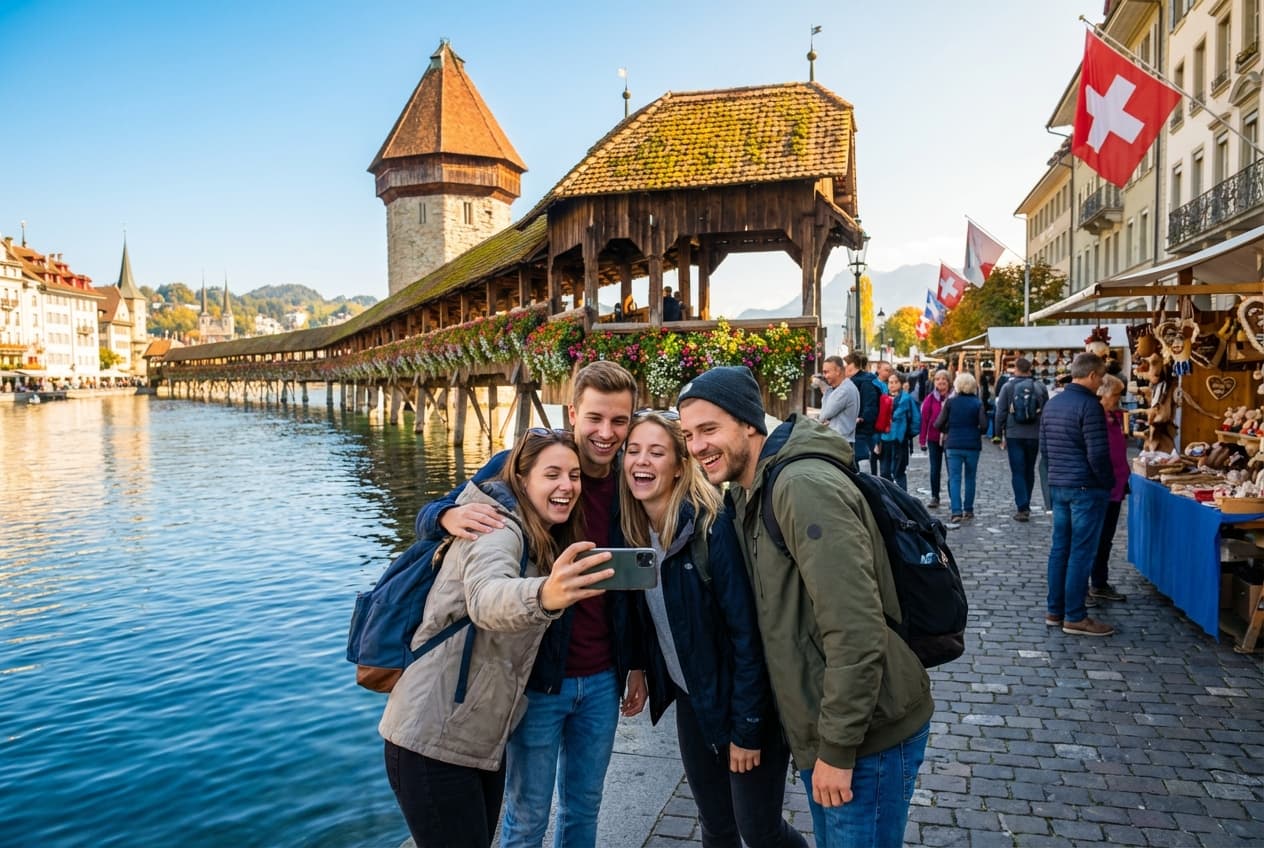 Lucerne in a Day — Friends' Fun & Lake Day