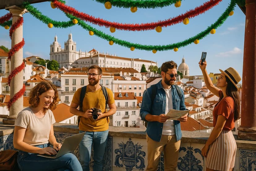 Miradouro Work Sprints & Alfama After-Hours — 4-Day Lisbon